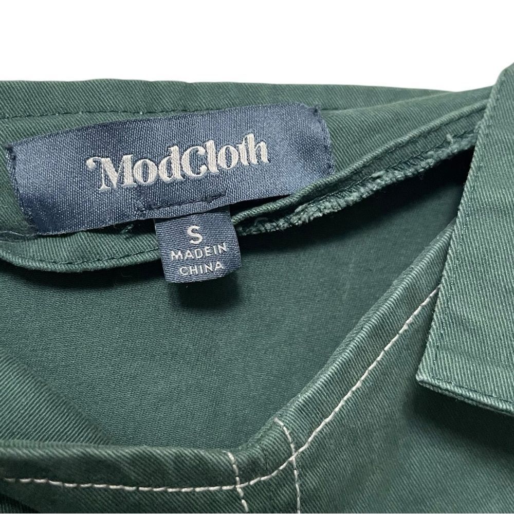 MODCLOTH A Solid Plan Cropped Wide Leg Retro Jumpsuit S - Picture 5 of 9